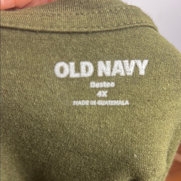 Old Navy Green Relaxed Short Sleeve Tunic - Picture 4 of 4